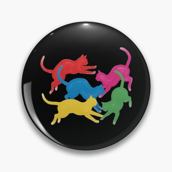 Item preview, Colorful Cats in Motion designed and sold by Miryou.