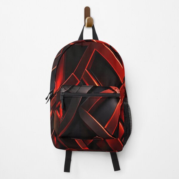 Item preview, Red Black Metallic Celtic Knot designed and sold by Kaleidoscope Print.