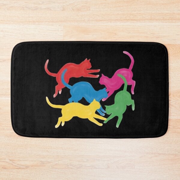 Item preview, Colorful Cats in Motion designed and sold by Miryou.