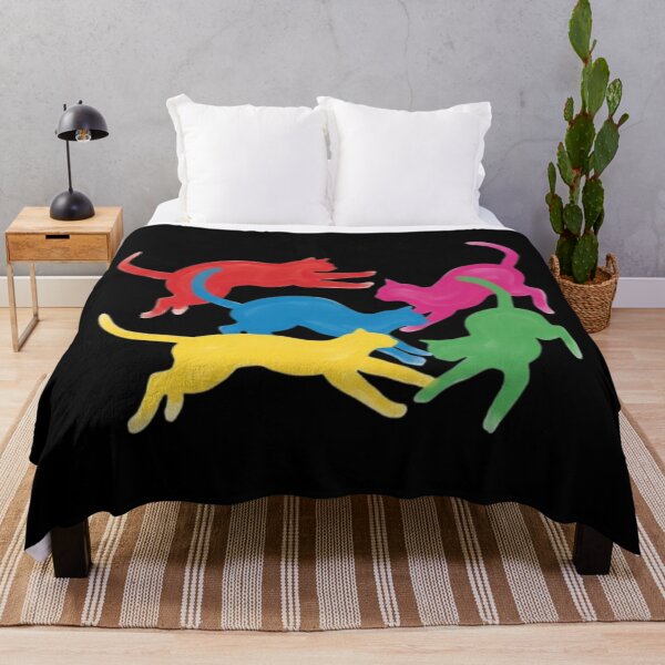 Item preview, Colorful Cats in Motion designed and sold by Miryou.