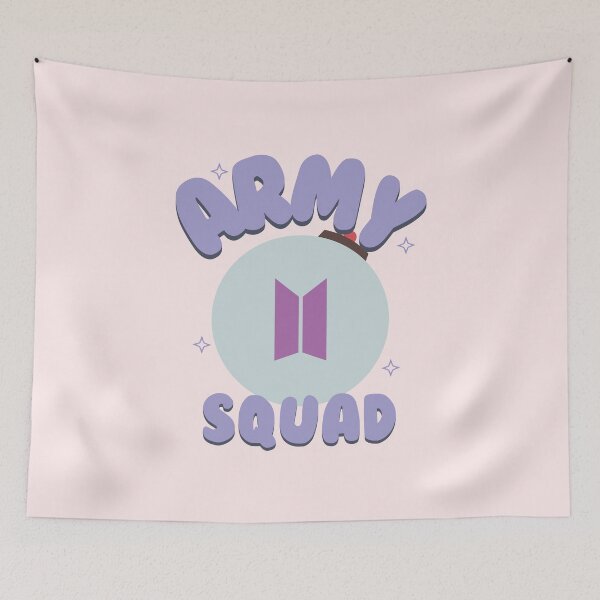 Item preview, BTS army squad designed and sold by Morcawork.