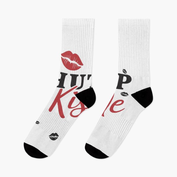 Item preview, SHUT UP & KISS ME designed and sold by Eiwaprints.