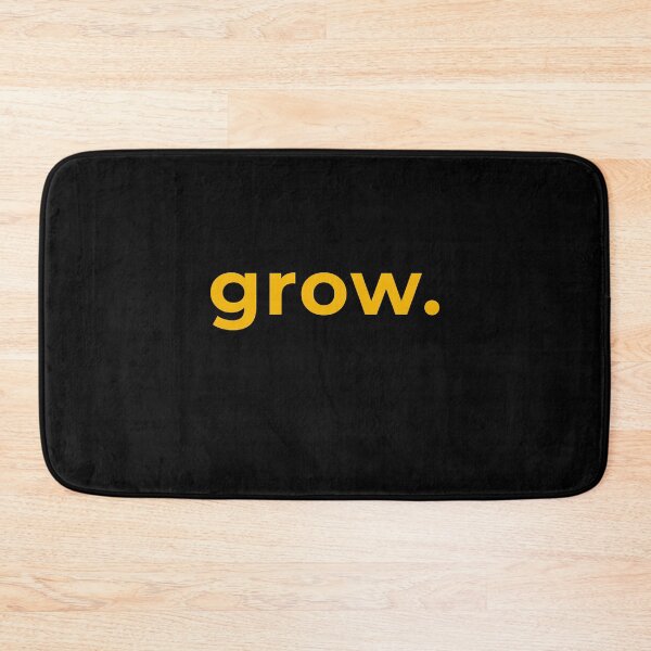 Item preview, grow. - Minimalist micro slogan designed and sold by Bianca Eder - Healing Collection.