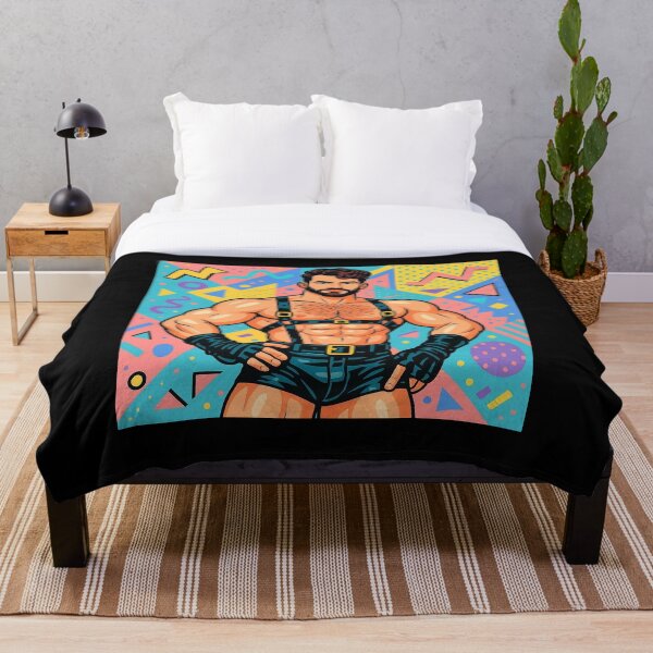 Item preview, Gay Leather Berlin Postmodernism Pop Color Pride Graphic Design designed and sold by ItsAKinkThing.