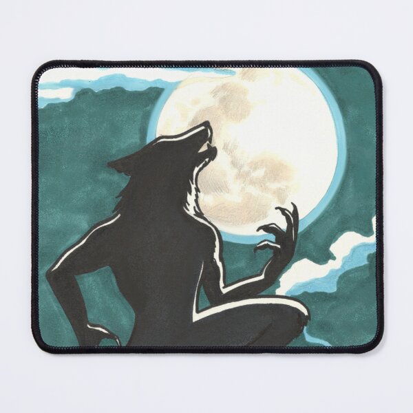 Item preview, Moon Call - vintage werewolf silhouette  designed and sold by BlackLineLab.