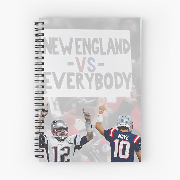Item preview, New England Vs Everybody Football - Patriots Fan Rivalry Tom Brady And Drake Maye designed and sold by Glanzing.