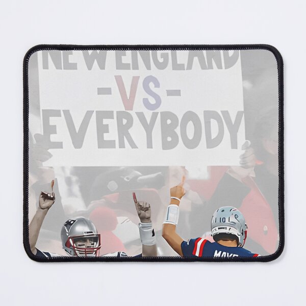 Item preview, New England Vs Everybody Football - Patriots Fan Rivalry Tom Brady And Drake Maye designed and sold by Glanzing.