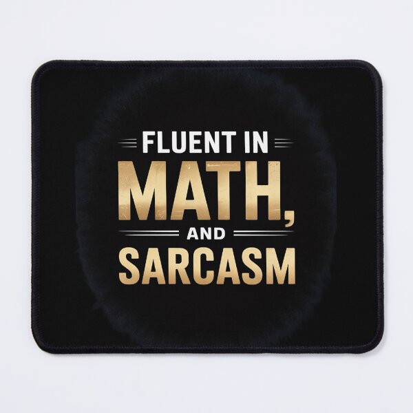 Item preview, Womens Fluent in Math and Sarcasm4 designed and sold by joyouartArt.