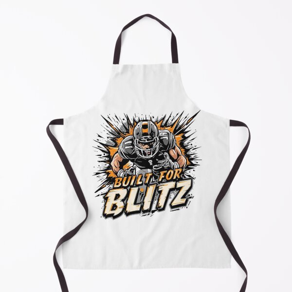 Item preview, Built for Blitz – Football Defense & Speed Graphic Tee designed and sold by RMTrendy.