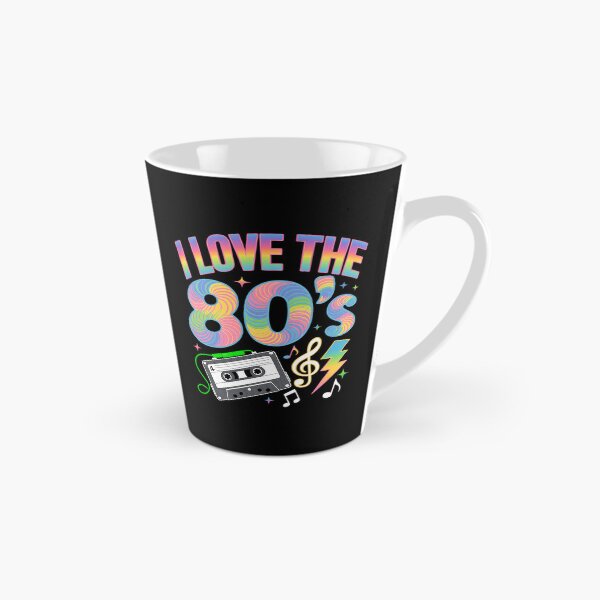 Item preview, I Love The 80s Clothes Style Tape Music Party designed and sold by angolinnArt.