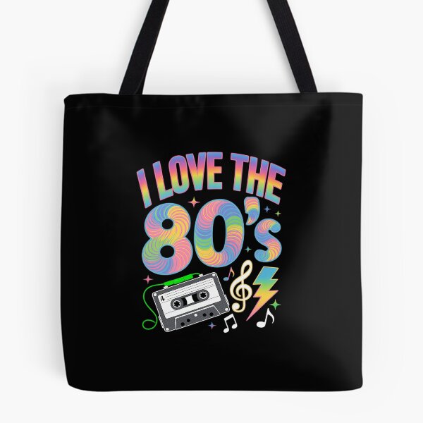 Item preview, I Love The 80s Clothes Style Tape Music Party designed and sold by angolinnArt.