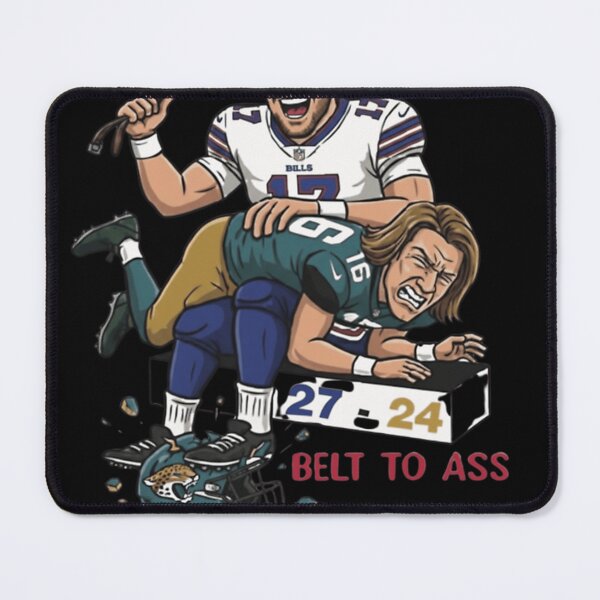 Item preview, Official Josh Allen Trevor Lawrence Belt To Ass Buffalo Bills 27 Jaguars 24 designed and sold by anas jamal rezki.