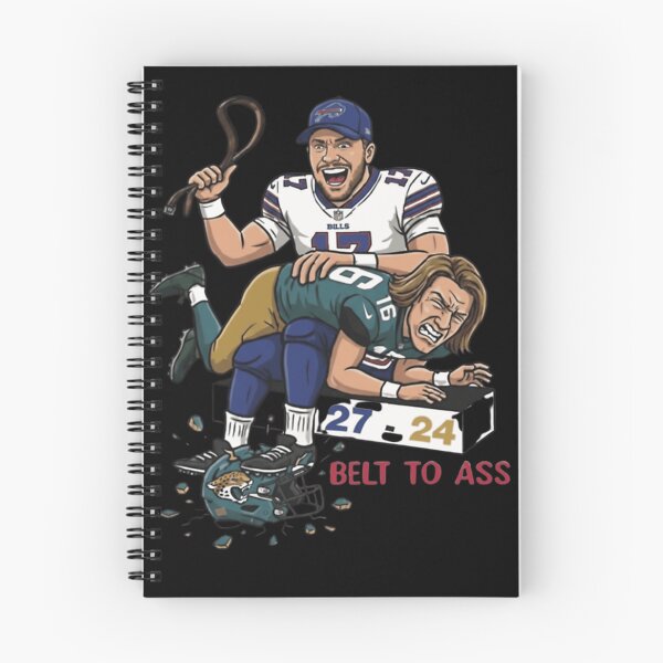 Item preview, Official Josh Allen Trevor Lawrence Belt To Ass Buffalo Bills 27 Jaguars 24 designed and sold by anas jamal rezki.