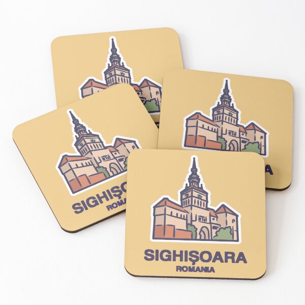 Item preview, Sighișoara Clock Tower Travel Sticker | Hidden Gem of Romania designed and sold by Timeless Design.