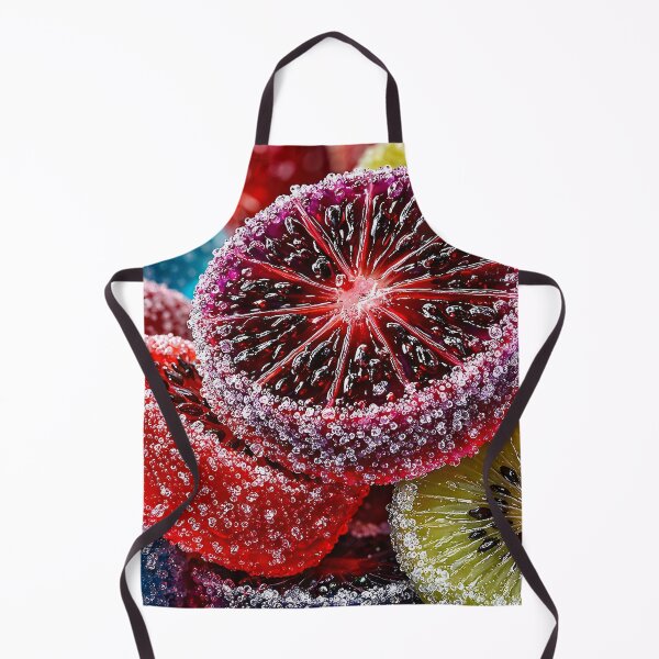 Item preview, Sparkling Fruit Slices Macro designed and sold by Kaleidoscope Print.