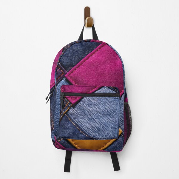Item preview, Colorful Patchwork Denim Quilt designed and sold by Kaleidoscope Print.