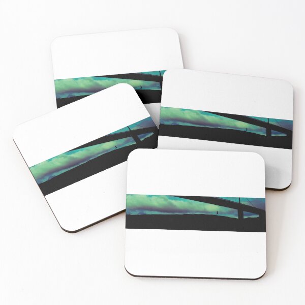Item preview, trippy / psychedelic view of Erskine Bridge and soaring bird (February 2026) designed and sold by photosbykel.