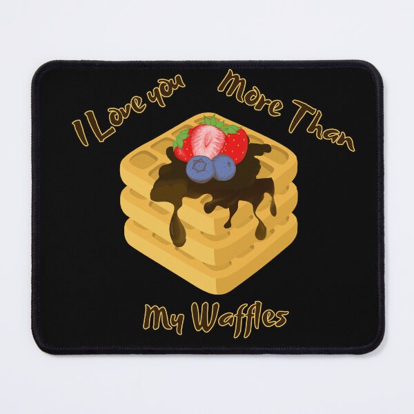 Item preview, Waffles Lovers Fall in Love with Every Bite Gift Idea designed and sold by Versik-.
