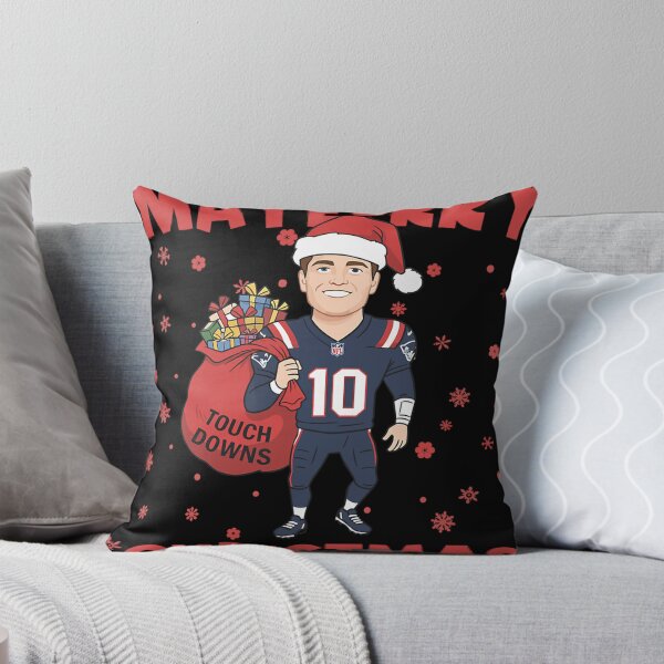 Artikelvorschau, Drake Maye, der Weihnachtsmann, erzielt Touchdowns für die New England Patriots entworfen und verkauft von hamad110.