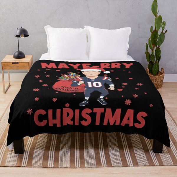 Item preview, Drake Maye Santa Claus Christmas Touch Downs New England Patriots designed and sold by hamad110.