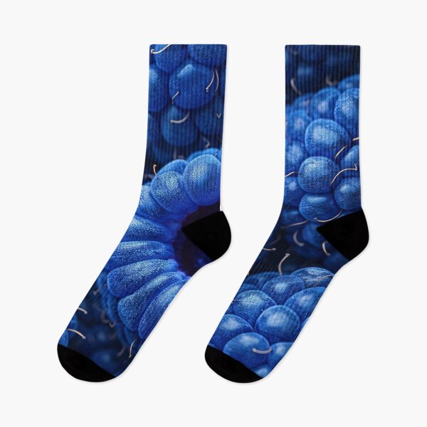 Item preview, Blue Raspberry Macro Texture designed and sold by Kaleidoscope Print.