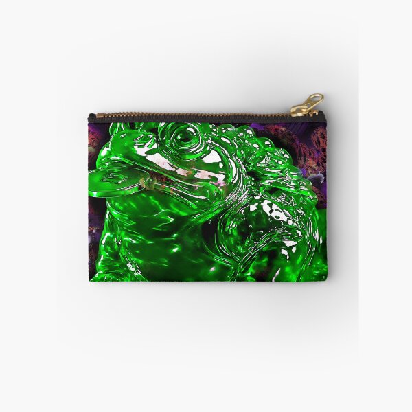 Item preview, Trippy Green Fortune Frog designed and sold by seoulsarap.