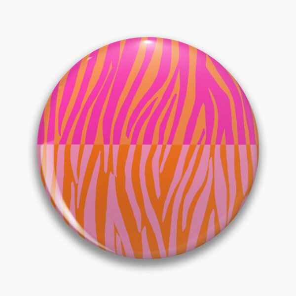Item preview, Pink and Orange, Zebra Stripes in Colour Block  designed and sold by OneThreeSix.