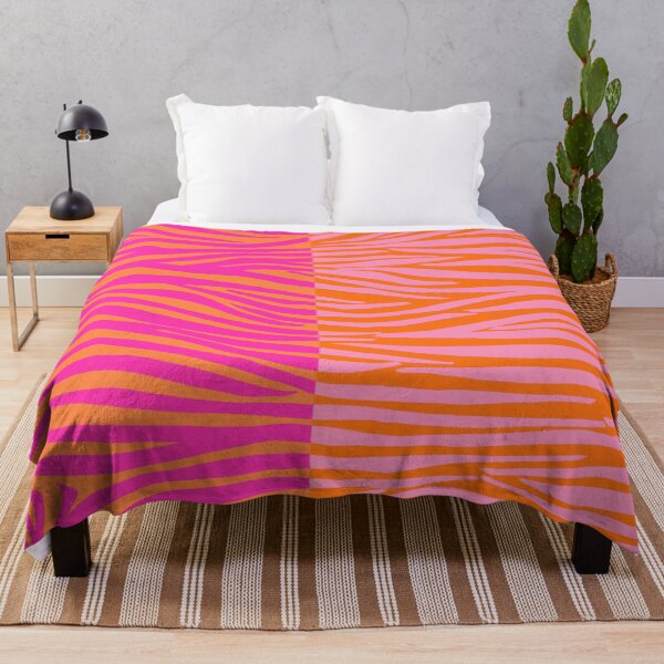 Item preview, Pink and Orange, Zebra Stripes in Colour Block designed and sold by OneThreeSix.