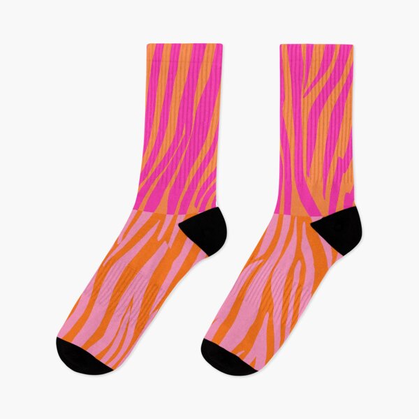 Item preview, Pink and Orange, Zebra Stripes in Colour Block  designed and sold by OneThreeSix.