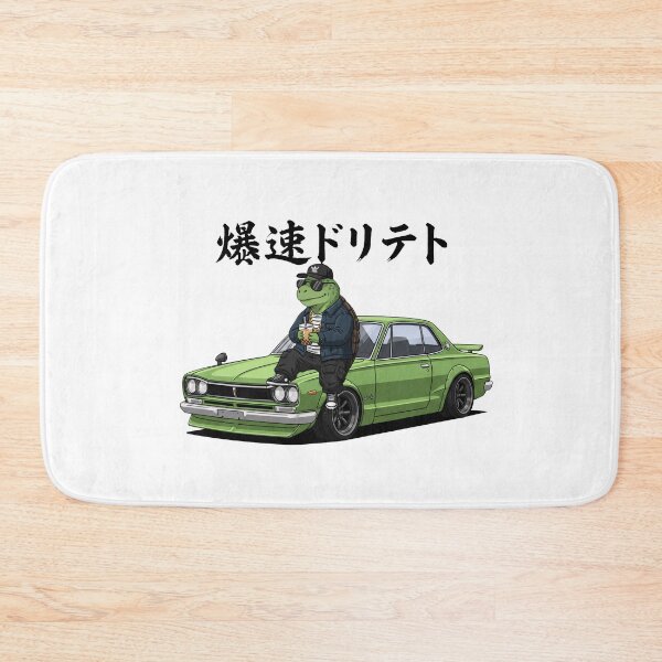 Item preview, Funny Turtle Sports Car Boba Tea Japanese Animal Lover Boys Girls Kids designed and sold by FurryHavenPH.