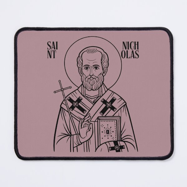 Item preview, Saint Nicholas Minimalist Icon designed and sold by maddieelysse.
