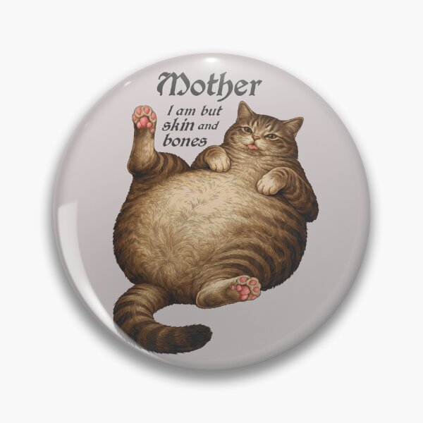 Item preview, Tabby Cat Mom Funny Hungry Round Cat Meme Shirt designed and sold by Ineli.