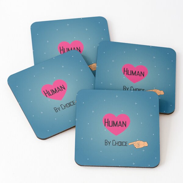 Item preview, Human By Choice. designed and sold by NeonPetal.
