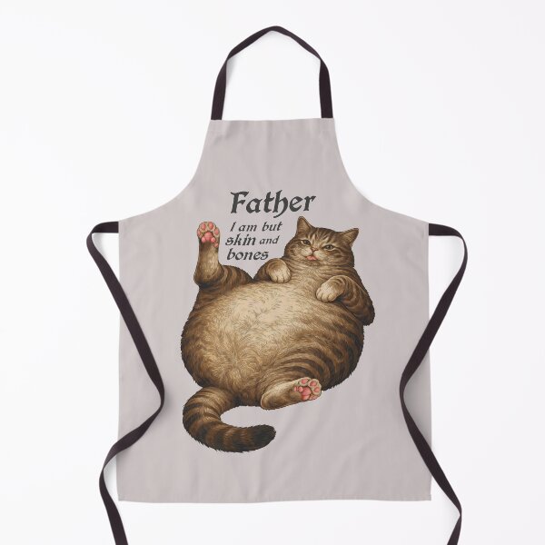 Item preview, Tabby Cat Dad Funny Hungry Round Cat Meme Shirt designed and sold by Ineli.