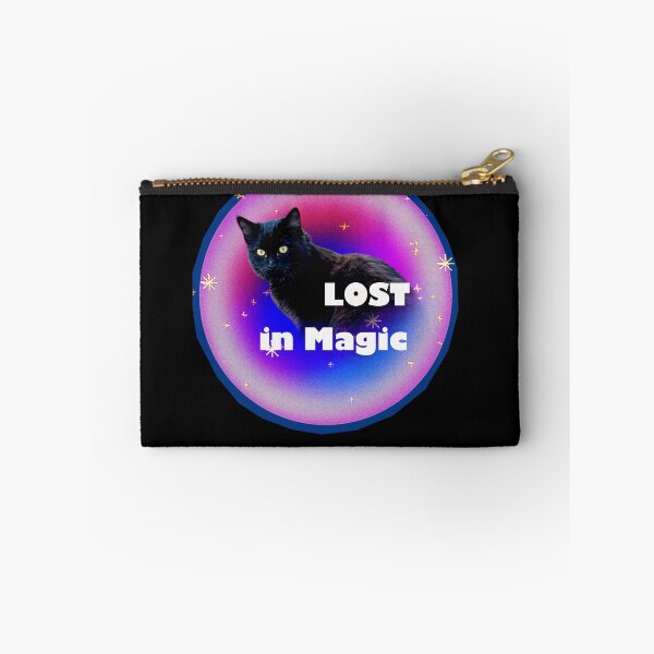 Item preview, Lost in Magic – Playful Mystic Cat Art designed and sold by SlowlyMiracles.
