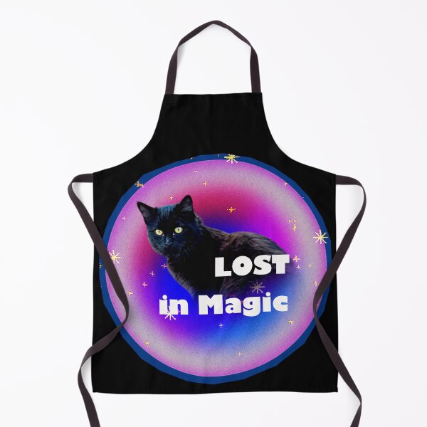 Item preview, Lost in Magic – Playful Mystic Cat Art designed and sold by SlowlyMiracles.