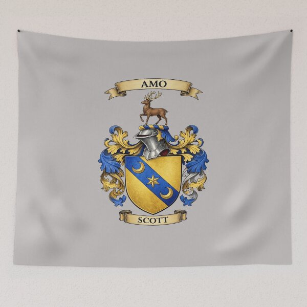 Item preview, The Scott Family Coat of Arms designed and sold by BagTown Clans.
