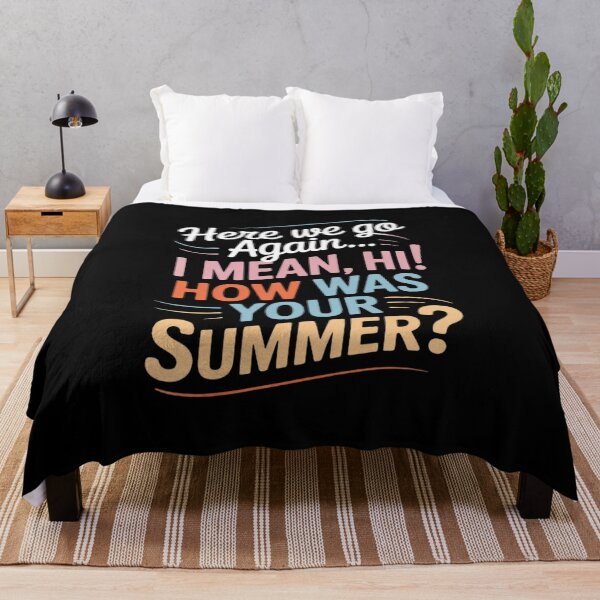 Item preview, Womens Here We Go Again I Mean Hi How was Your Summer Teacher designed and sold by MarkLeedsArt.