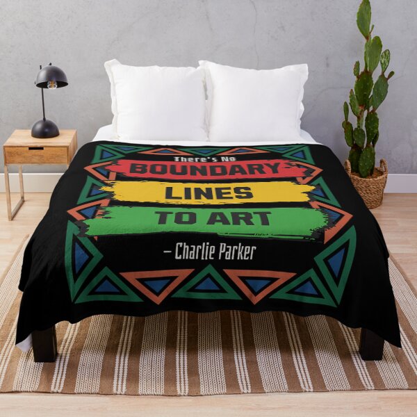 Item preview, There'S No Boundary Line To Art - Charlie Parker designed and sold by Seraphim00.
