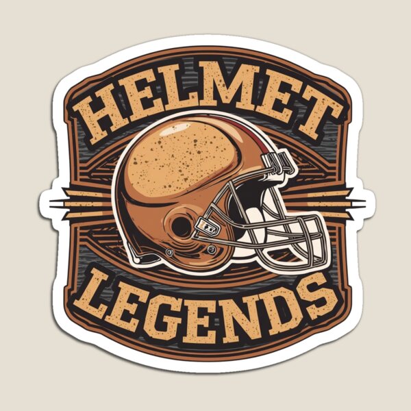 Item preview, Helmet Legends – Vintage American Football Helmet Graphic Tee designed and sold by RMTrendy.
