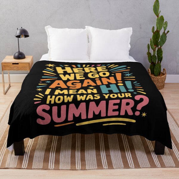 Item preview, Womens Here We Go Again I Mean Hi How Was Your Summer Teacher00 designed and sold by MarkLeedsArt.