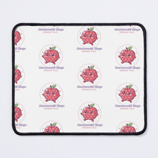 Item preview, Chibi Kawaii Red Apple Marunouchi Symbol Ringo Sticker Colour#1 designed and sold by KMChronicles.