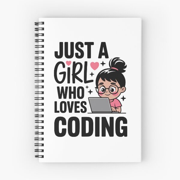 Item preview, Just a Girl who loves coding designed and sold by jkrphoto.