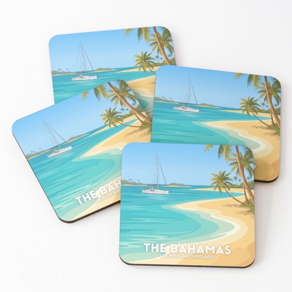 Item preview, The Bahamas Lucayan Archipelago - Travel art designed and sold by Marciolini.