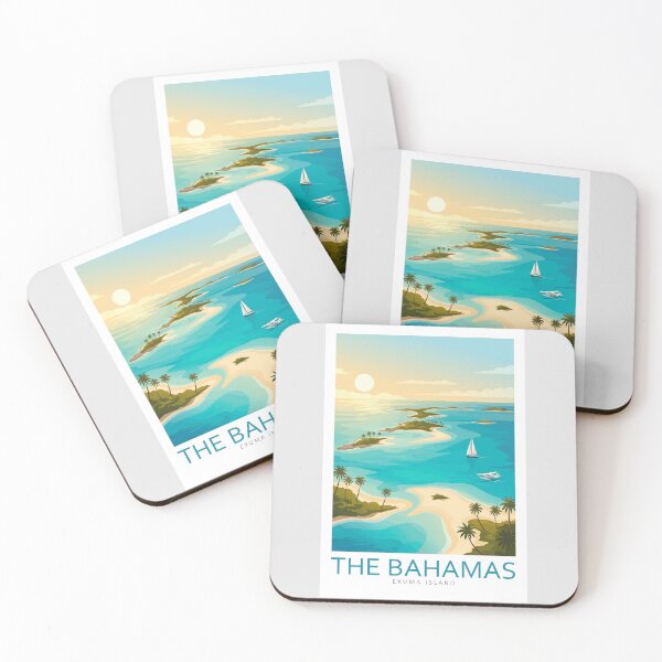Item preview, Exuma Island The Bahamas - Travel Art designed and sold by Marciolini.