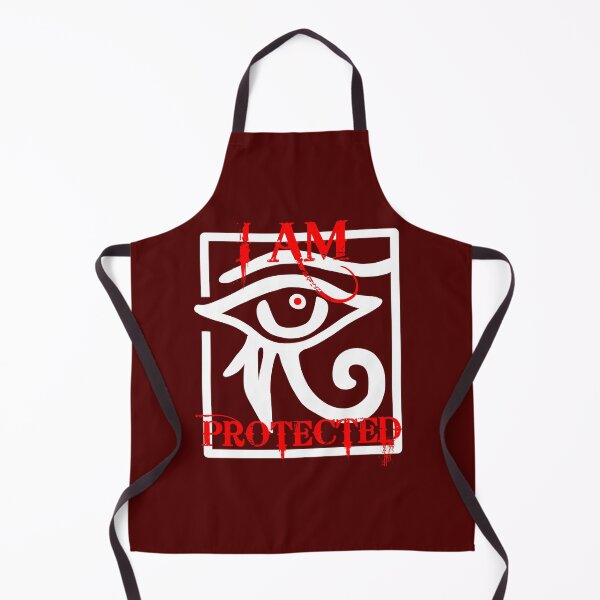 Item preview, Eye of Horus Gold & Blue – "I Am Protected" – Ancient Egyptian Amulet designed and sold by Italian Ink Studio.