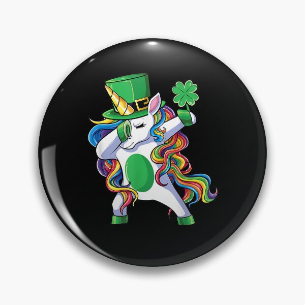 Item preview, St Patrick's Day Unicorn Shirt Girls Lepricorn designed and sold by MerchDeviant.