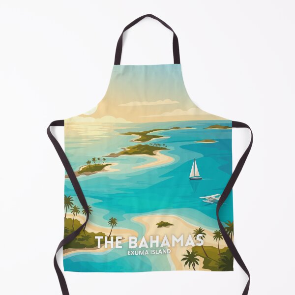 Item preview, Exuma Island The Bahamas - Travel Art designed and sold by Marciolini.