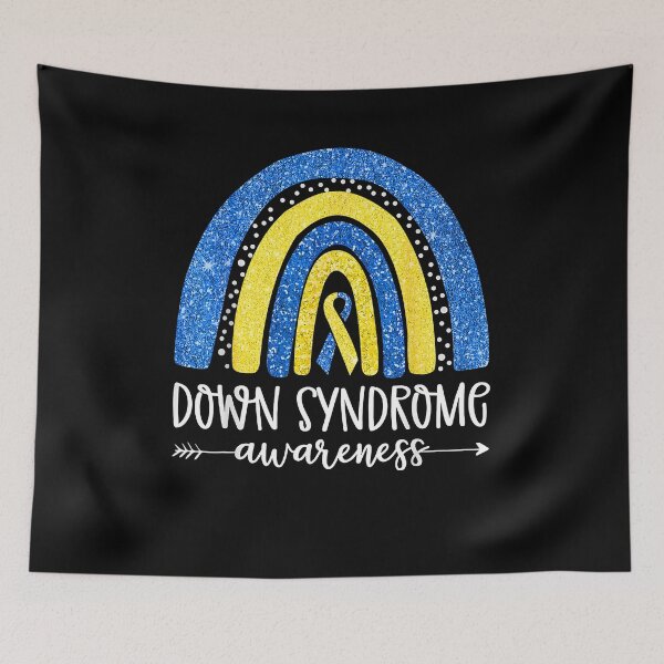 Item preview, World Down Syndrome Awareness Month Rainbow National T21 Day designed and sold by MerchDeviant.