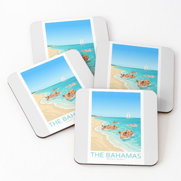 Item preview, Exuma Island The Bahamas - Travel Art designed and sold by Marciolini.